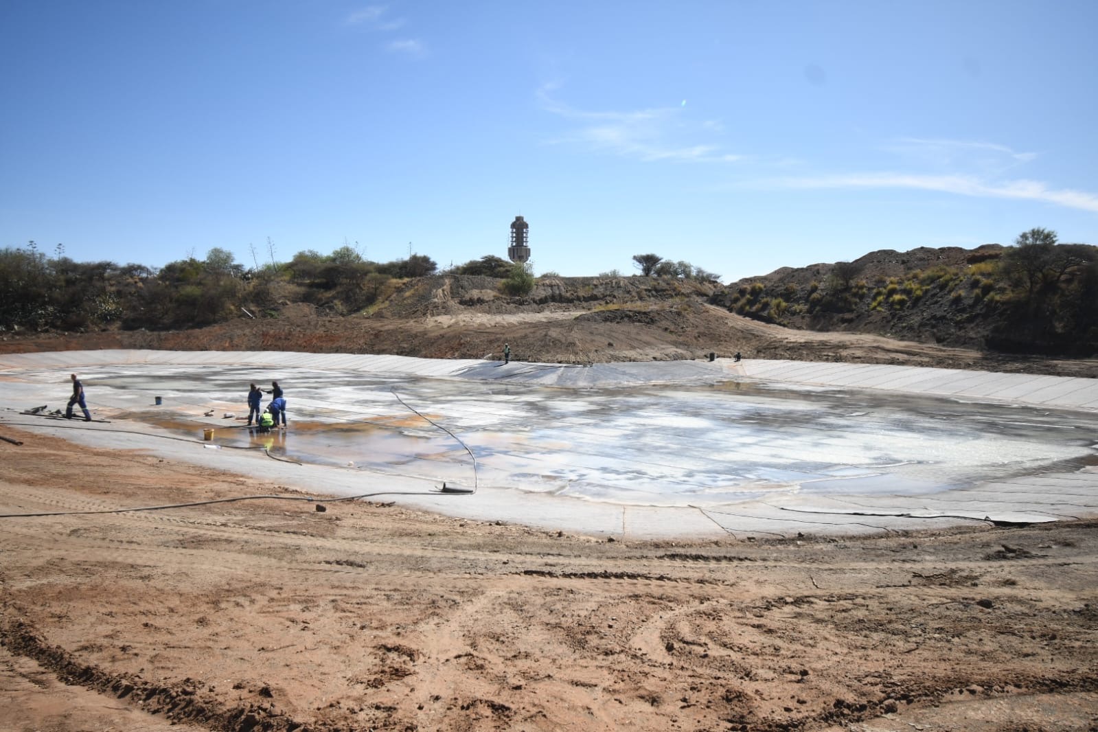 Reservoir Concrete Lining