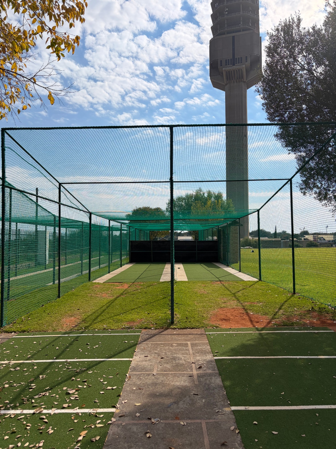 Cricket Practice Nets Installation