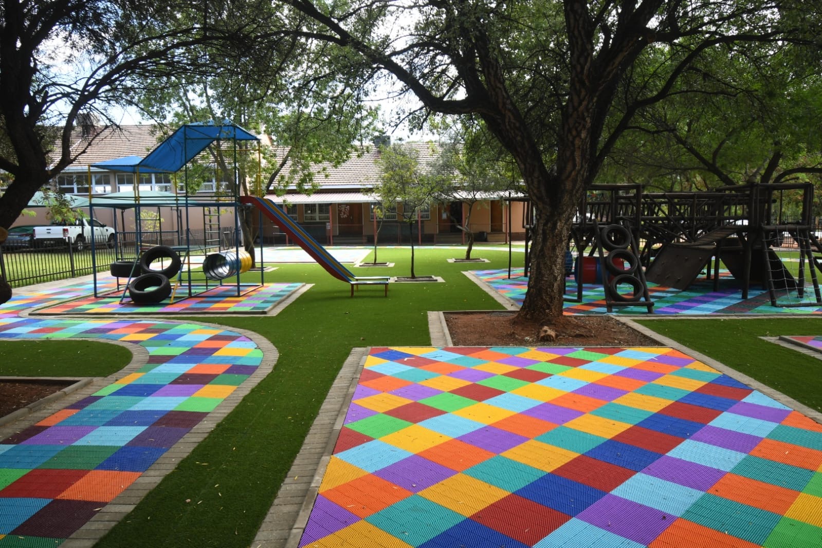 Multi-Zone Playground Layout