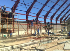 Steel Frame Warehouse Construction