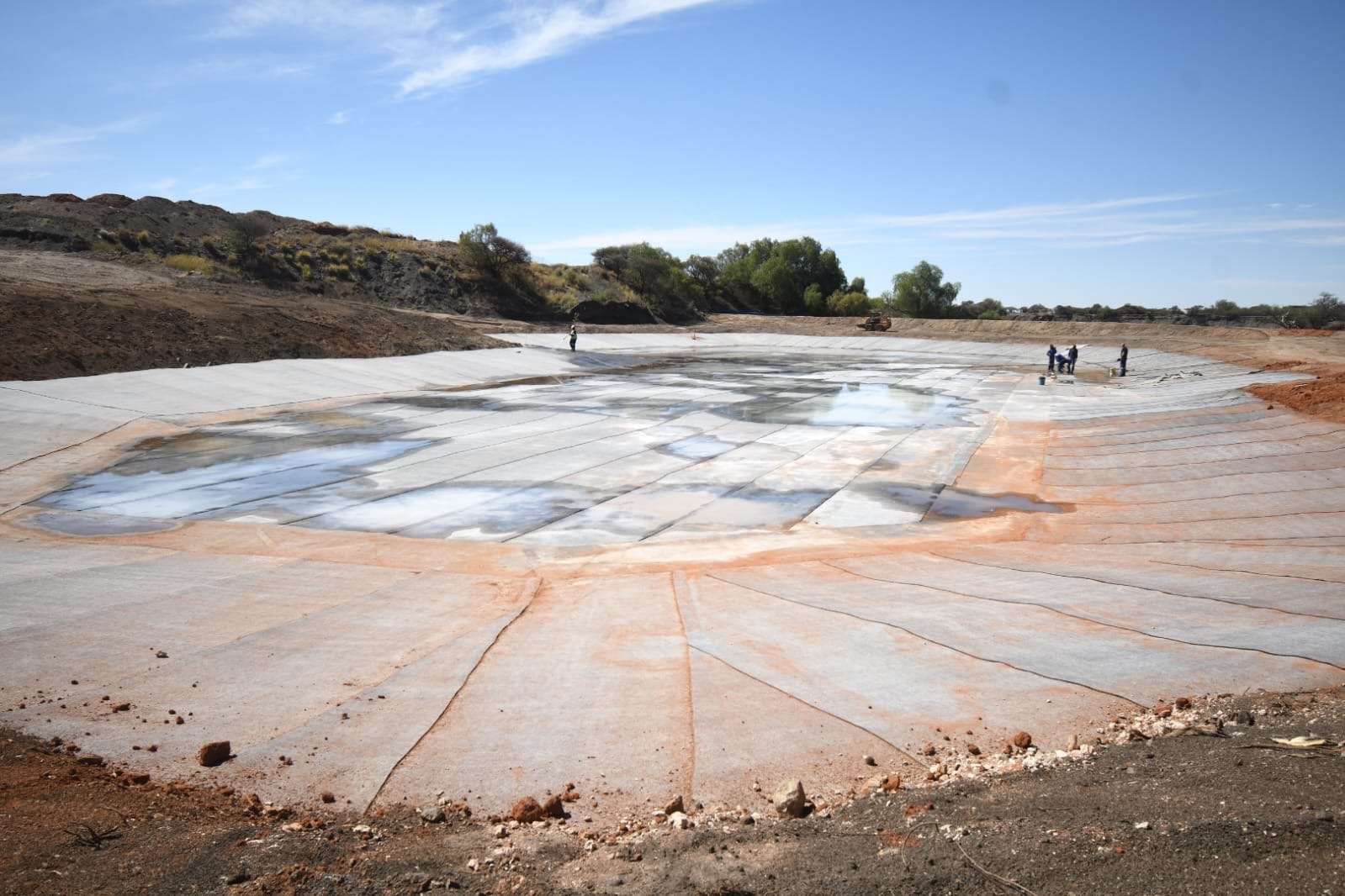Water Reservoir – Geotextile Lining