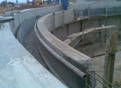 Curved Concrete Formwork