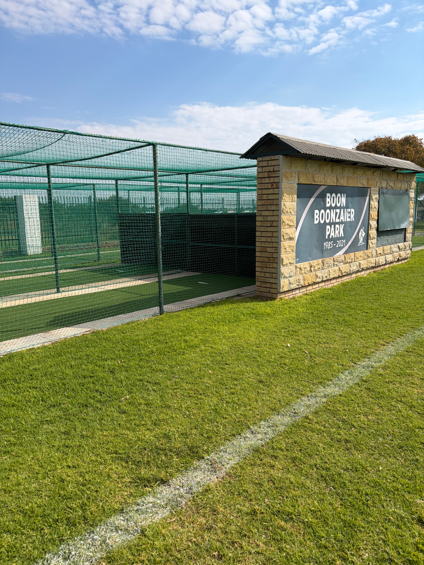 Boon Boonzaier Park – Practice Nets
