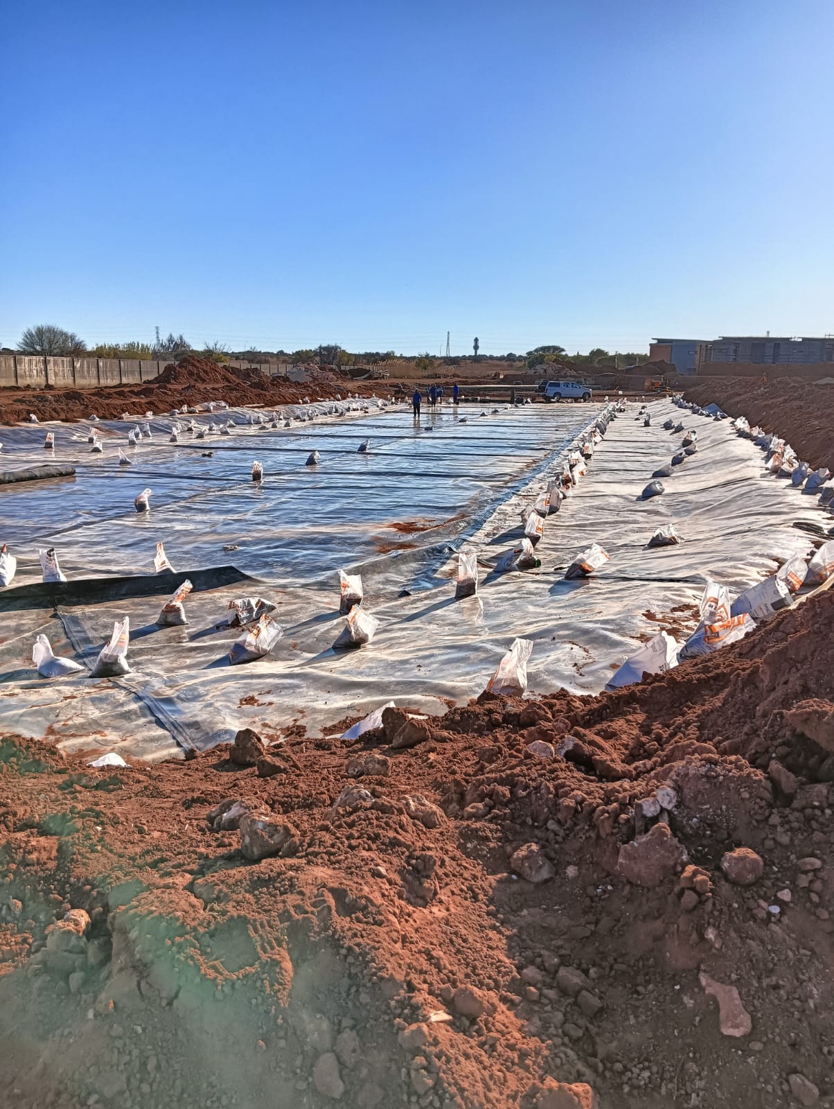 Reservoir Liner Installation